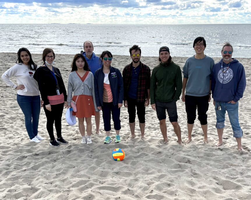higley lab beach outing